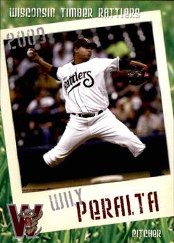 2009 Grandstand Wisconsin Timber Rattlers #NNO Wily Peralta Front