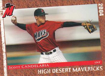 2004 Grandstand High Desert Mavericks #NNO Scott Candelaria Front