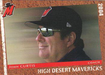 2004 Grandstand High Desert Mavericks #NNO John Curtis Front