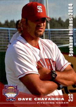 2004 Grandstand Spokane Indians #39 Dave Chavarria Front