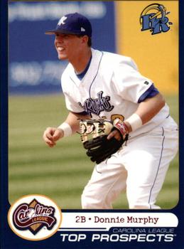 2004 Choice Carolina League Top Prospects #26 Donnie Murphy Front