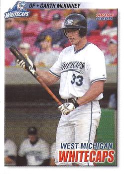 2004 Choice West Michigan Whitecaps #13 Garth McKinney Front