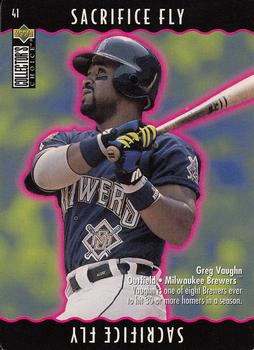 1996 Collector's Choice - You Make the Play #41 Greg Vaughn Front