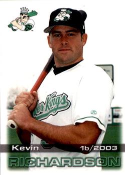 2003 Grandstand Clinton LumberKings #NNO Kevin Richardson Front