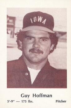 1980 Iowa Oaks Police #NNO Guy Hoffman Front