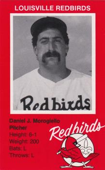 1982 Ehrler's Louisville Redbirds #NNO Dan Morogiello Front