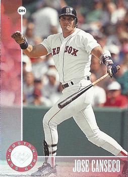 1996 Leaf - Press Proofs Silver #64 Jose Canseco Front