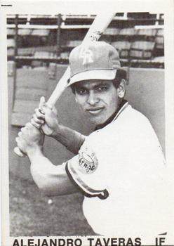1974 TCMA Cedar Rapids Astros #10 Alejandro Taveras Front