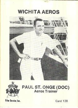 1974 Caruso/One Day Film Wichita Aeros #128 Paul St. Onge Front
