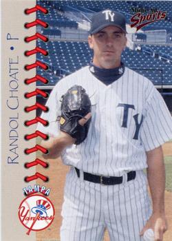 1999 Multi-Ad Tampa Yankees #6 Randol Choate Front