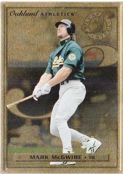 1996 Leaf Preferred - Steel Gold #14 Mark McGwire Front