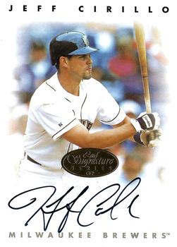 1996 Leaf Signature Series - Autographs Gold #NNO Jeff Cirillo Front