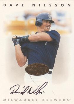 1996 Leaf Signature Series - Autographs Gold #NNO Dave Nilsson Front