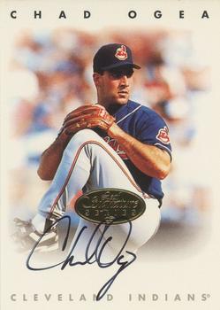 1996 Leaf Signature Series - Autographs Gold #NNO Chad Ogea Front