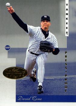 1996 Leaf Signature Series - Press Proofs Gold #103 David Cone Front