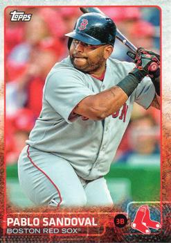 2015 Topps Boston Red Sox #BRS-1 Pablo Sandoval Front