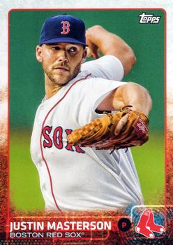 2015 Topps Boston Red Sox #BRS-14 Justin Masterson Front