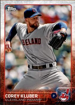 2015 Topps Cleveland Indians #CI-1 Corey Kluber Front