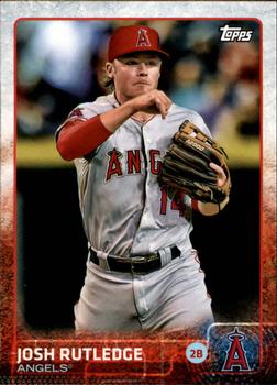 2015 Topps Los Angeles Angels #A-2 Josh Rutledge Front