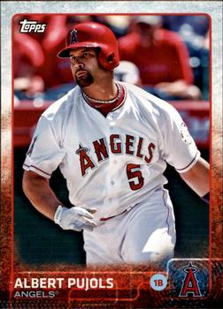 2015 Topps Los Angeles Angels #A-10 Albert Pujols Front
