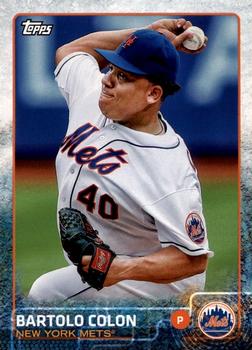 2015 Topps New York Mets #NYM-9 Bartolo Colon Front