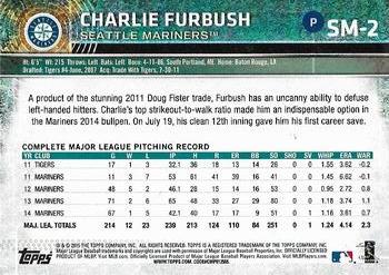 2015 Topps Seattle Mariners #SM-2 Charlie Furbush Back
