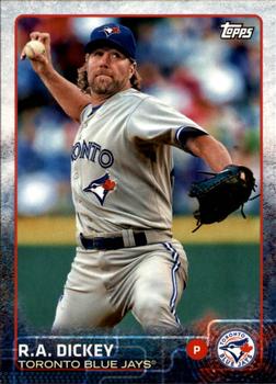 2015 Topps Toronto Blue Jays #TBJ2 R.A. Dickey Front