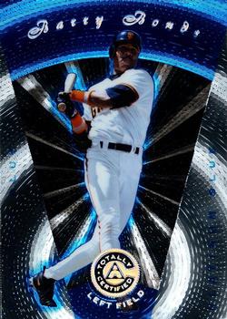 1997 Pinnacle Totally Certified - Platinum Blue #1 Barry Bonds Front
