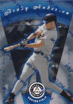 1997 Pinnacle Totally Certified - Platinum Blue #27 Brady Anderson Front