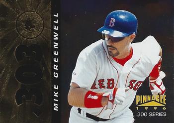 1996 Pinnacle - Foil #303 Mike Greenwell Front