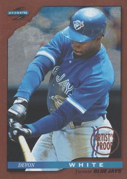 1996 Score - Dugout Collection Artist's Proofs (Series One) #27 Devon White Front