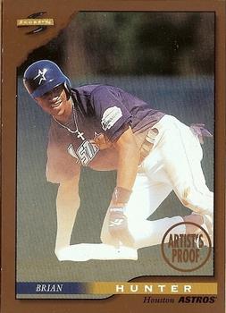 1996 Score - Dugout Collection Artist's Proofs (Series One) #28 Brian Hunter Front