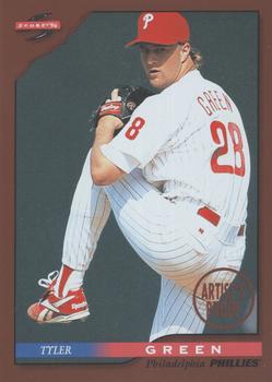 1996 Score - Dugout Collection Artist's Proofs (Series One) #37 Tyler Green Front