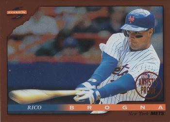 1996 Score - Dugout Collection Artist's Proofs (Series One) #41 Rico Brogna Front