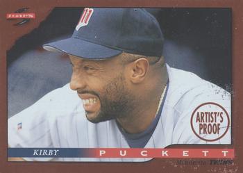 1996 Score - Dugout Collection Artist's Proofs (Series One) #45 Kirby Puckett Front