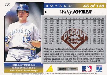 1996 Score - Dugout Collection Artist's Proofs (Series One) #46 Wally Joyner Back
