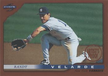1996 Score - Dugout Collection Artist's Proofs (Series One) #48 Randy Velarde Front
