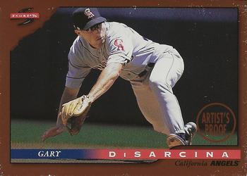 1996 Score - Dugout Collection Artist's Proofs (Series One) #55 Gary DiSarcina Front