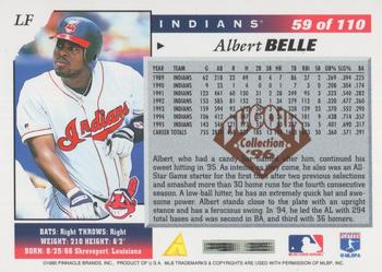 1996 Score - Dugout Collection Artist's Proofs (Series One) #59 Albert Belle Back