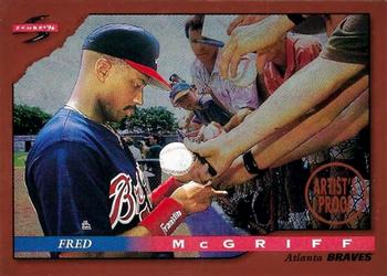 1996 Score - Dugout Collection Artist's Proofs (Series One) #67 Fred McGriff Front