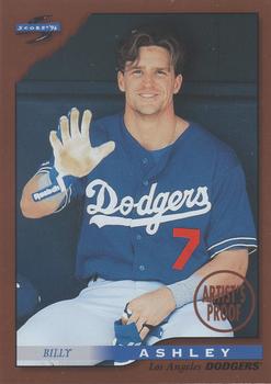 1996 Score - Dugout Collection Artist's Proofs (Series One) #96 Billy Ashley Front