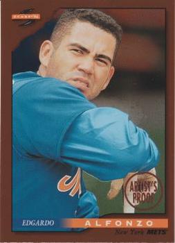 1996 Score - Dugout Collection Artist's Proofs (Series One) #98 Edgardo Alfonzo Front