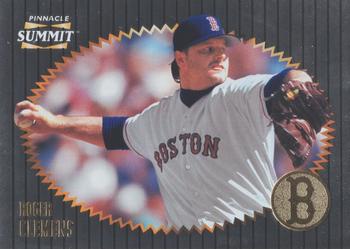 1996 Summit - Silver Foilboard #101 Roger Clemens Front