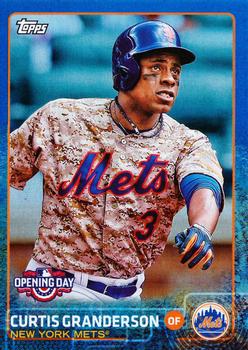 2015 Topps Opening Day - Blue #2 Curtis Granderson Front