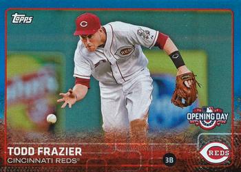 2015 Topps Opening Day - Blue #3 Todd Frazier Front