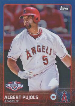 2015 Topps Opening Day - Blue #39 Albert Pujols Front