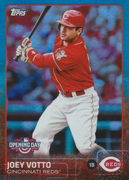 2015 Topps Opening Day - Blue #82 Joey Votto Front
