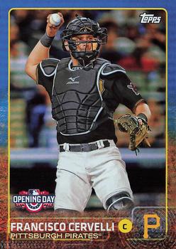 2015 Topps Opening Day - Blue #127 Francisco Cervelli Front