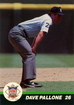1989 T&M Sports Umpires #35 Dave Pallone Front