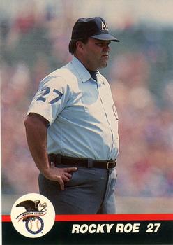 1989 T&M Sports Umpires #40 Rocky Roe Front